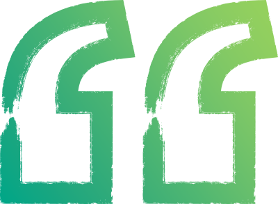 Quotation Marks - Green