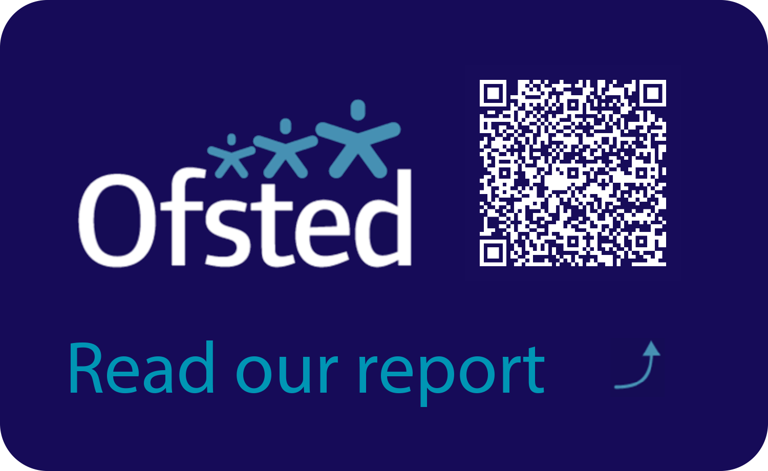 Ofsted QR Code Dark
